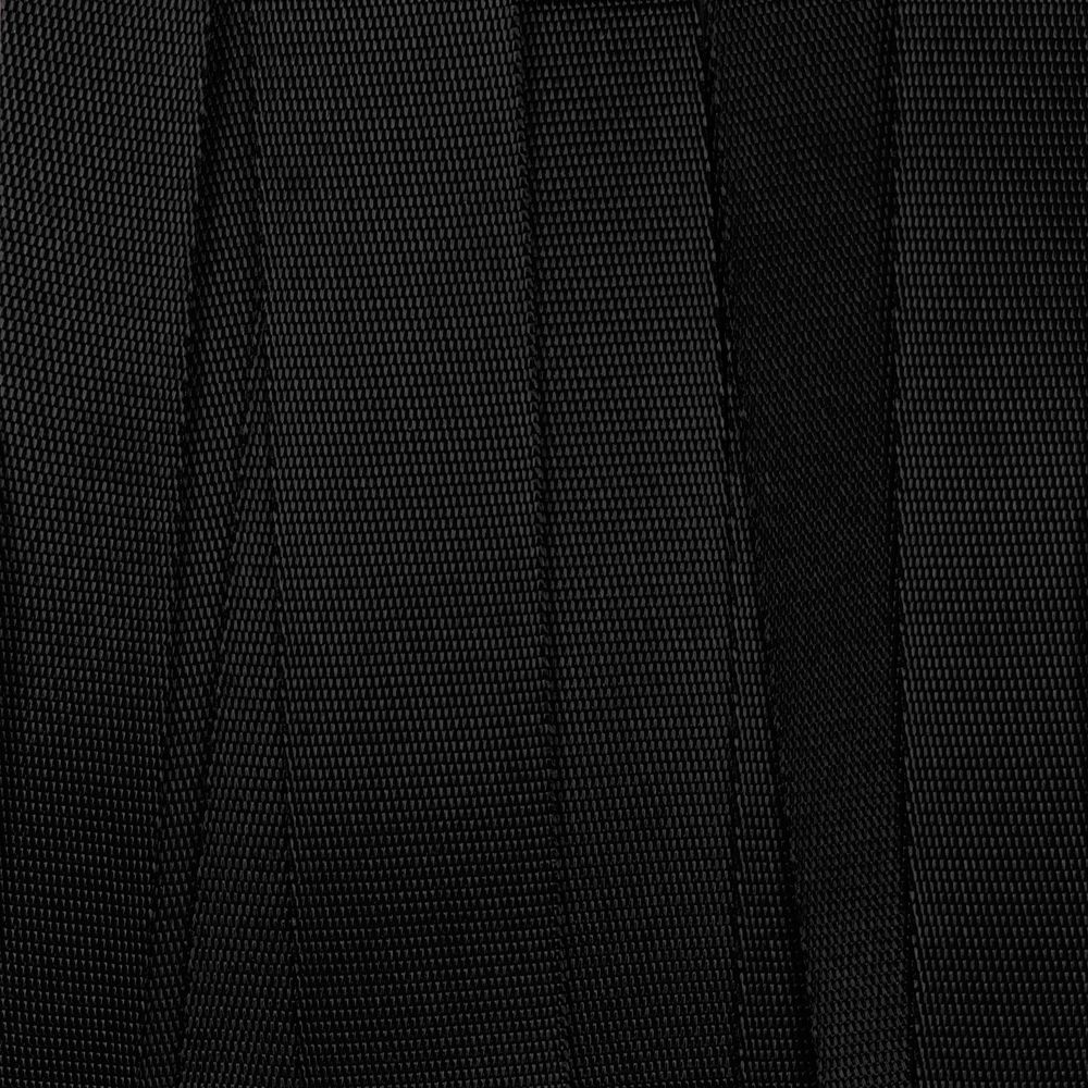 Стропа текстильная Fune 25 S, черная, 10 см, черный, полиэстер