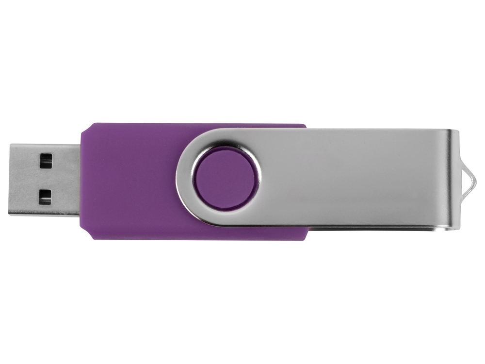 USB-флешка на 8 Гб «Квебек», фиолетовый, soft touch