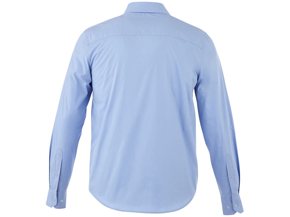 Рубашка «Hamell» мужская с длинными рукавами, синий, эластан, хлопок
