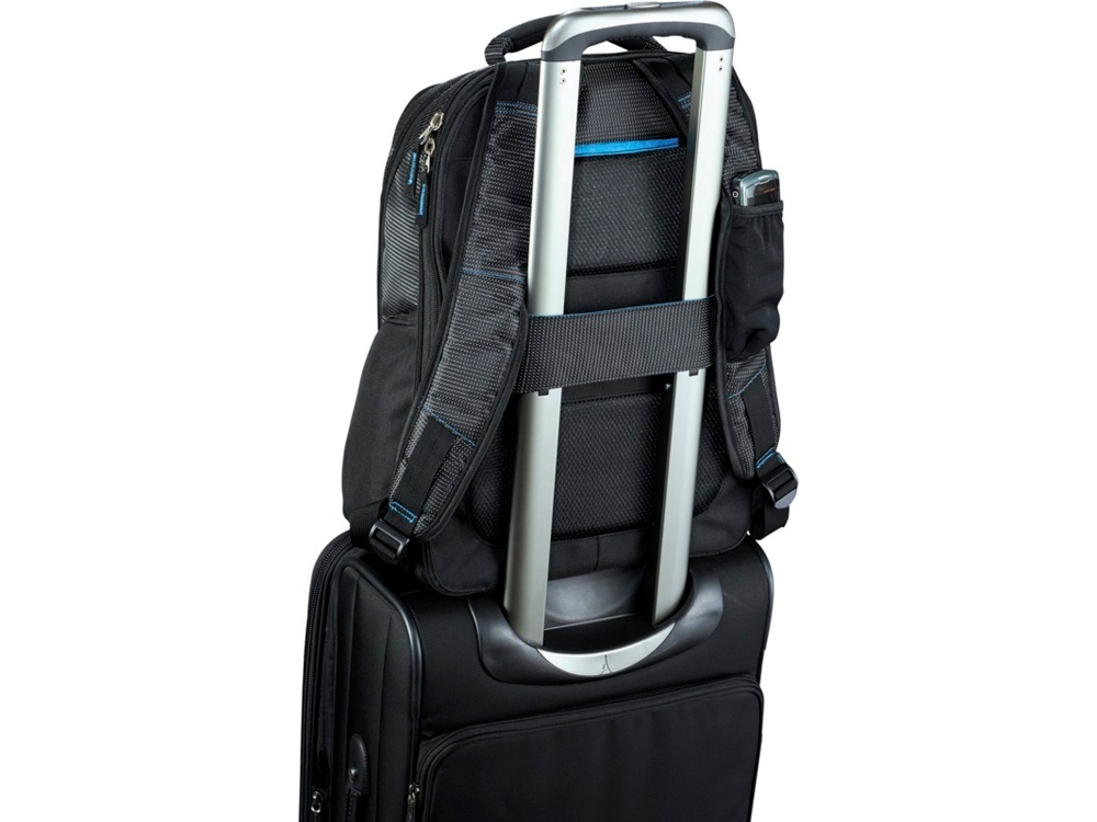 Рюкзак TY с карманом для ноутбука диагональю15,4", черный, полиэстер