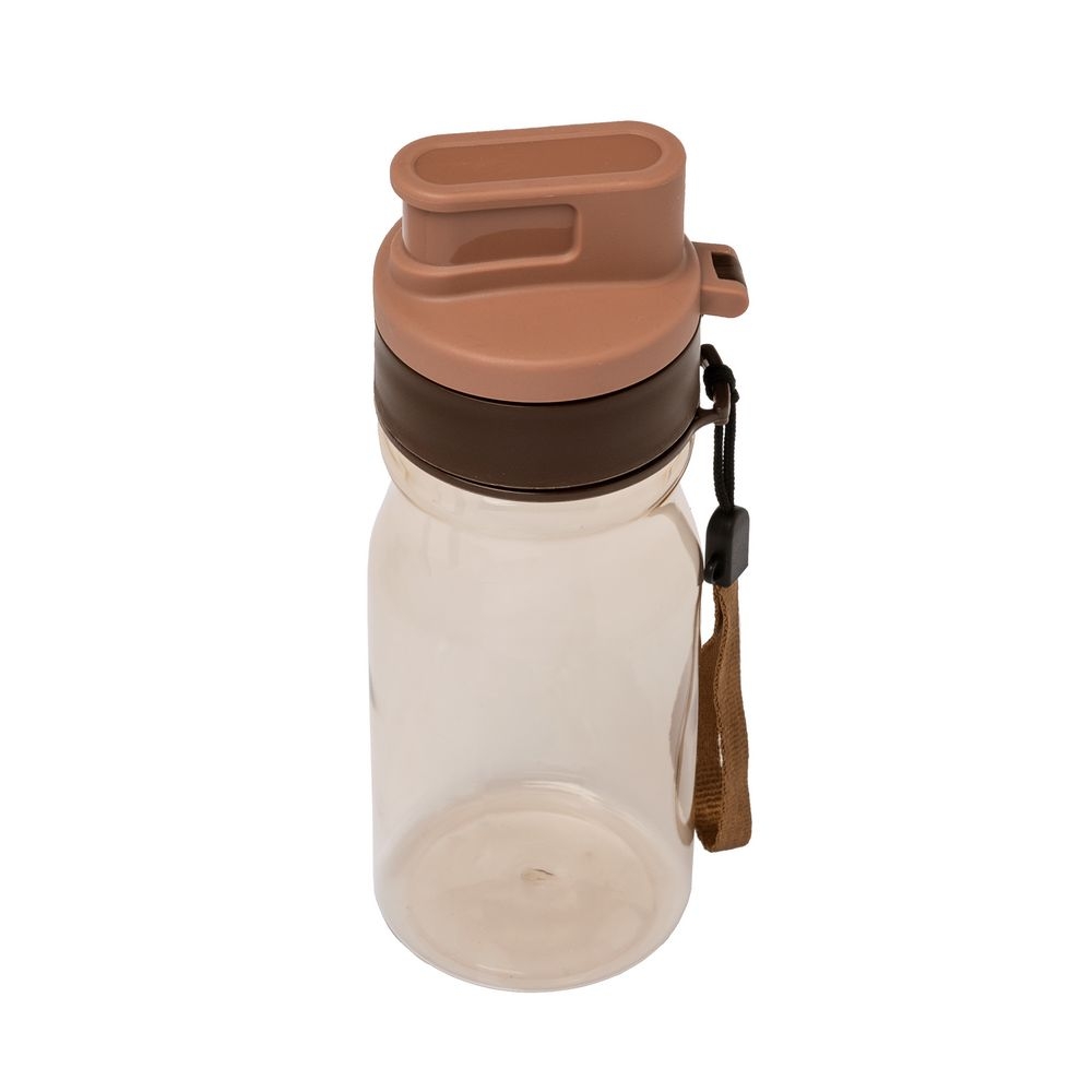 Бутылка для воды Jungle, коричневая, коричневый, пластик