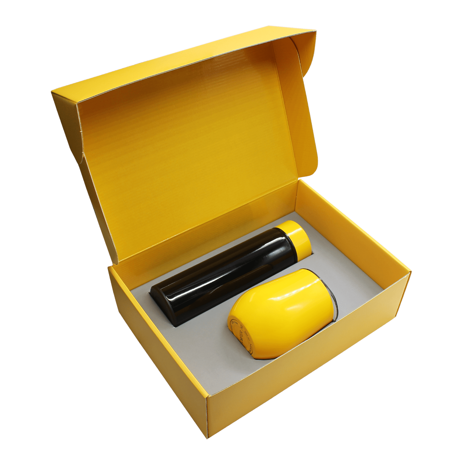 Набор Hot Box Duo C G  (черный с желтым), черный, металл, микрогофрокартон