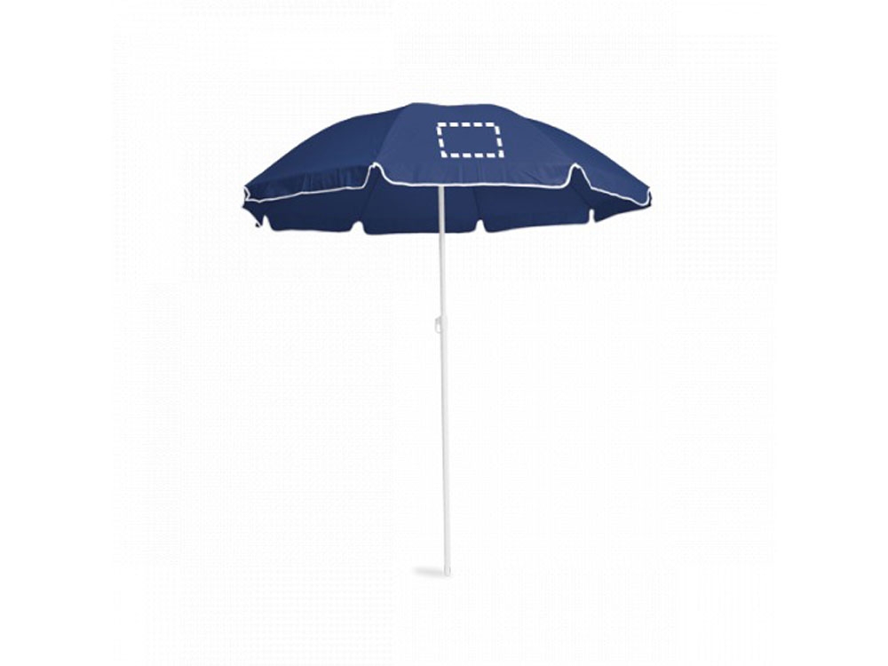 Солнцезащитный зонт «DERING», голубой, полиэстер