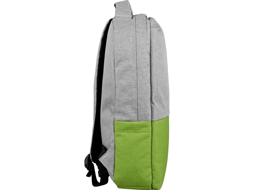 Рюкзак «Fiji» с отделением для ноутбука, зеленый, серый, полиэстер