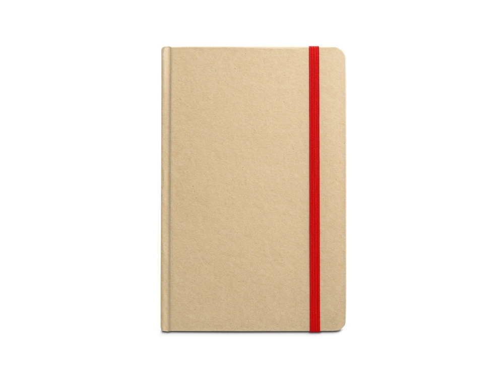Блокнот А5 «MAGRITTE», красный, картон, бумага