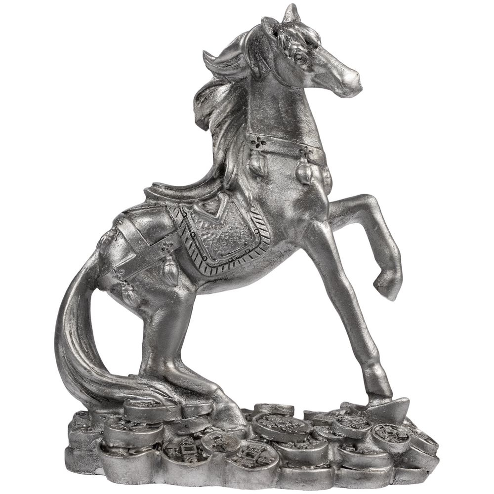 Статуэтка «Лошадь на монетах», пластик