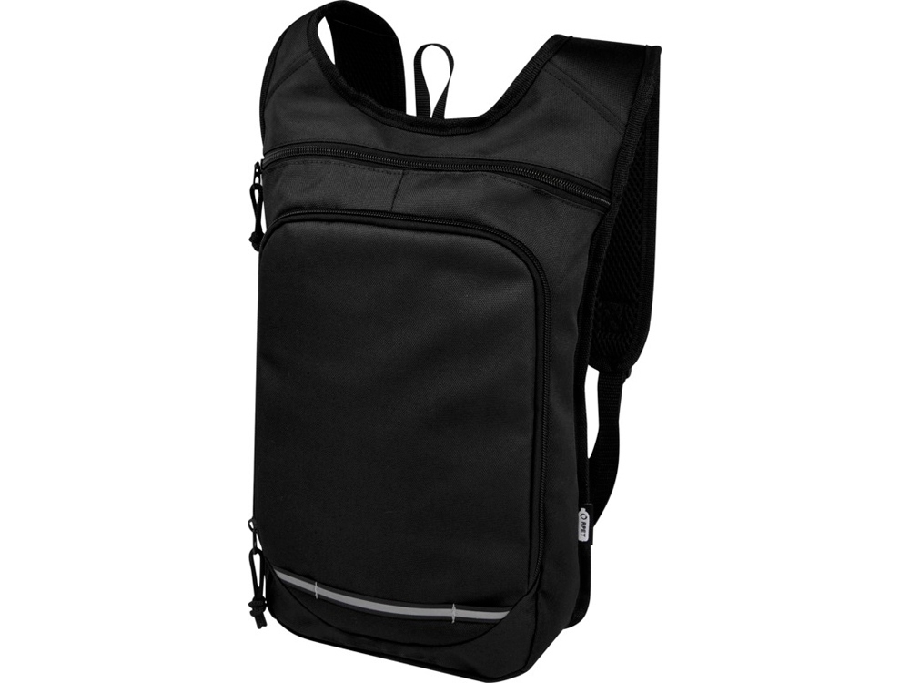 Рюкзак для прогулок «Trails», черный, полиэстер