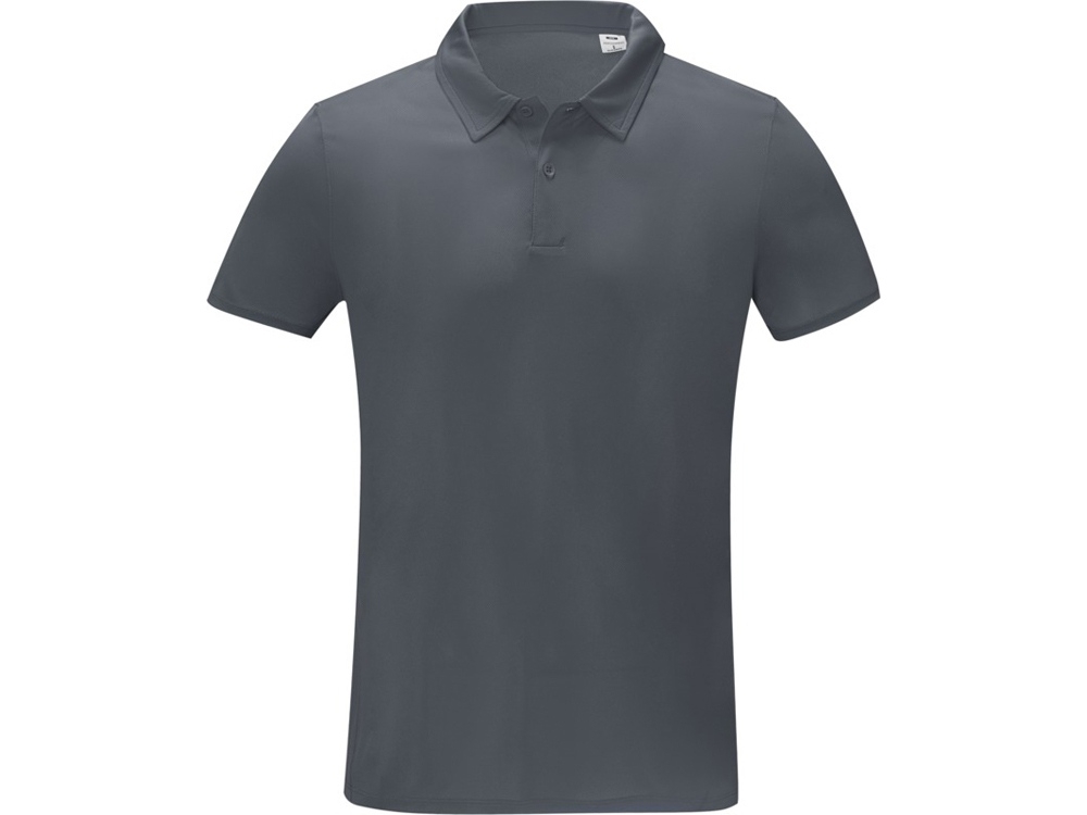 Рубашка поло «Deimos» мужская, серый, полиэстер