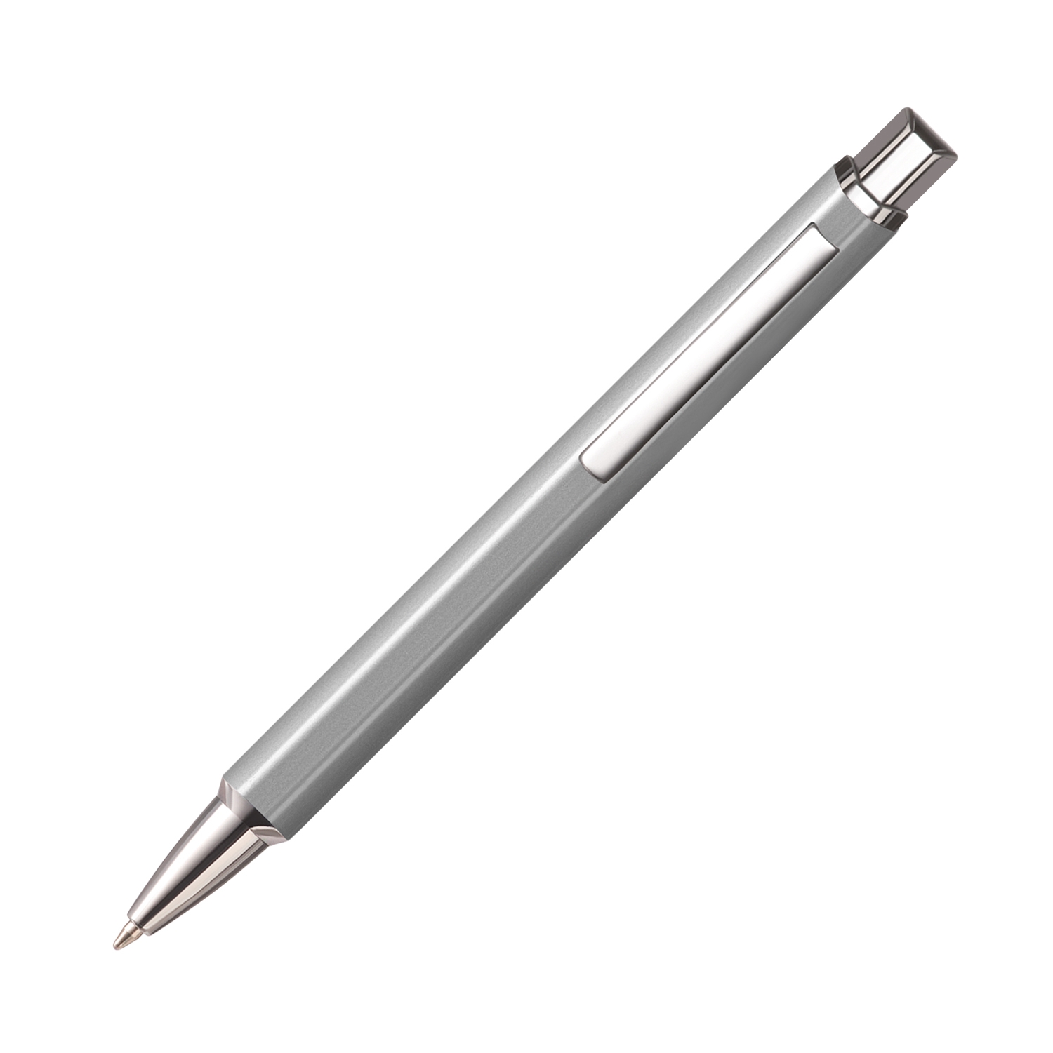 Шариковая ручка Penta, серебро, серебряный