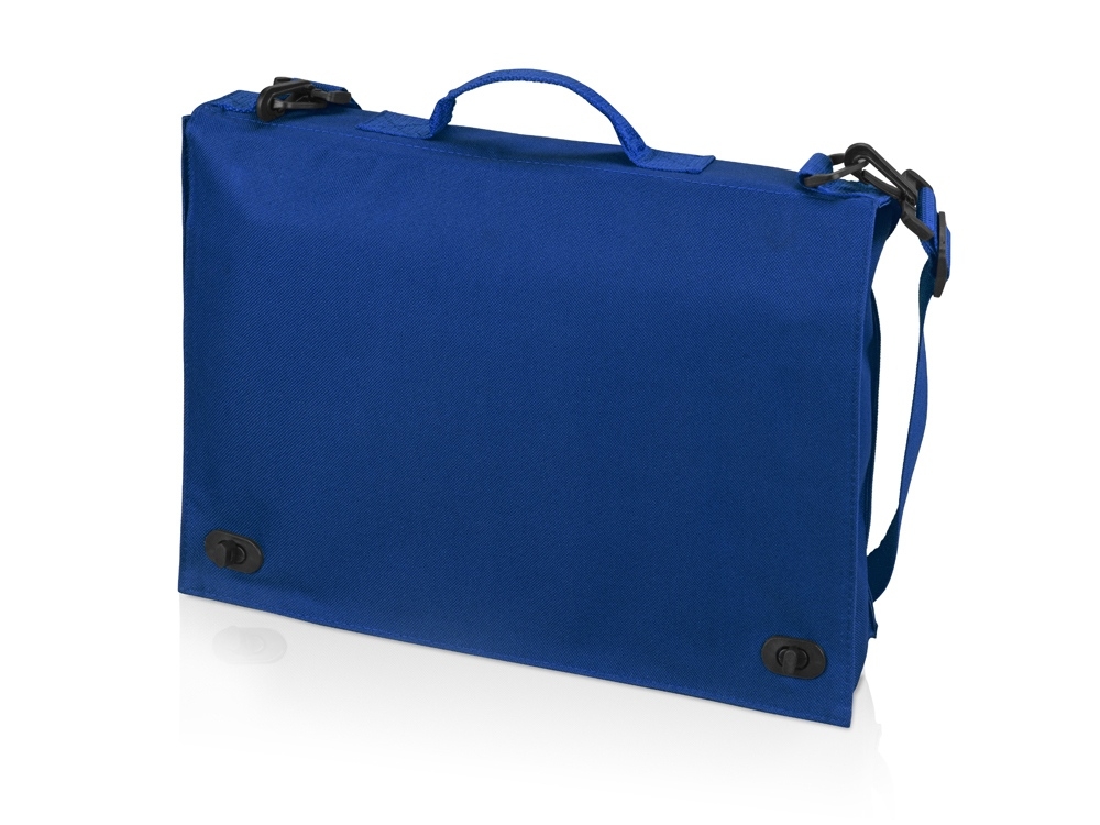 Конференц сумка для документов «Santa Fee», синий, полиэстер