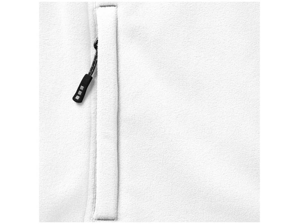 Куртка флисовая "Brossard" мужская, белый, полиэстер, флис