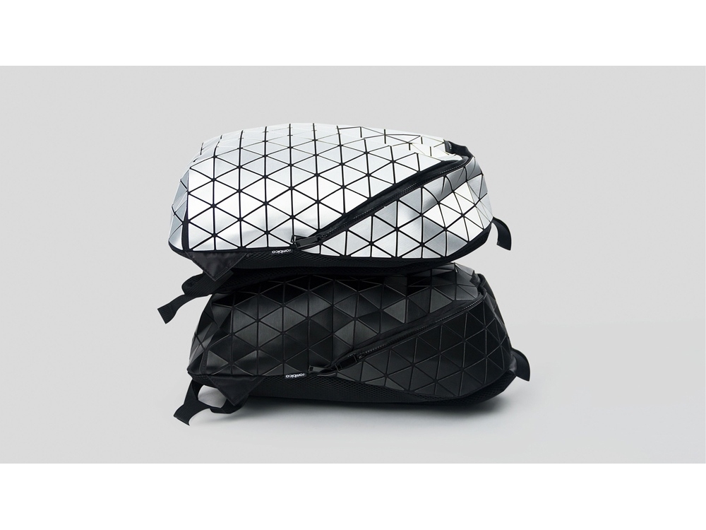 Рюкзак «Mybag Prisma», серебристый, полиэстер
