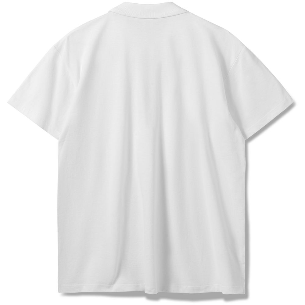 Рубашка поло мужская Summer 170, белая, белый, хлопок