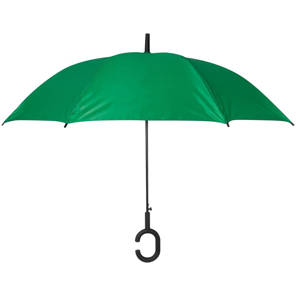 Зонт-трость Charme, зеленый, зеленый, полиэстер