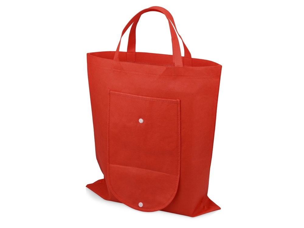 Складная сумка «Plema» из нетканого материала, красный, нетканый материал