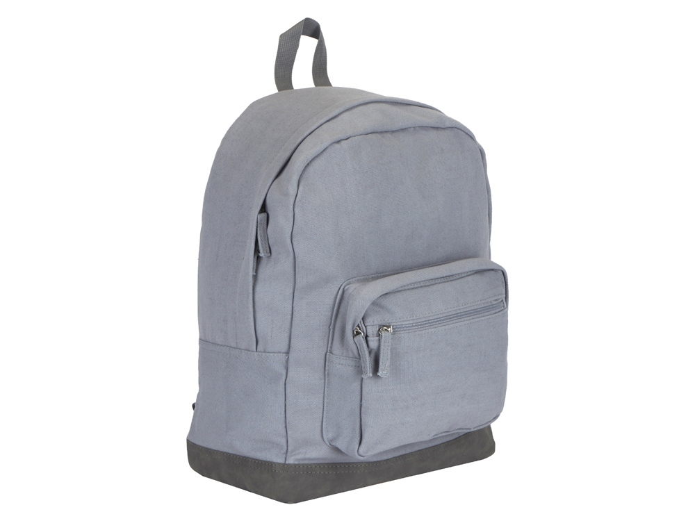 Рюкзак «Shammy» для ноутбука 15", серый, полиэстер, хлопок