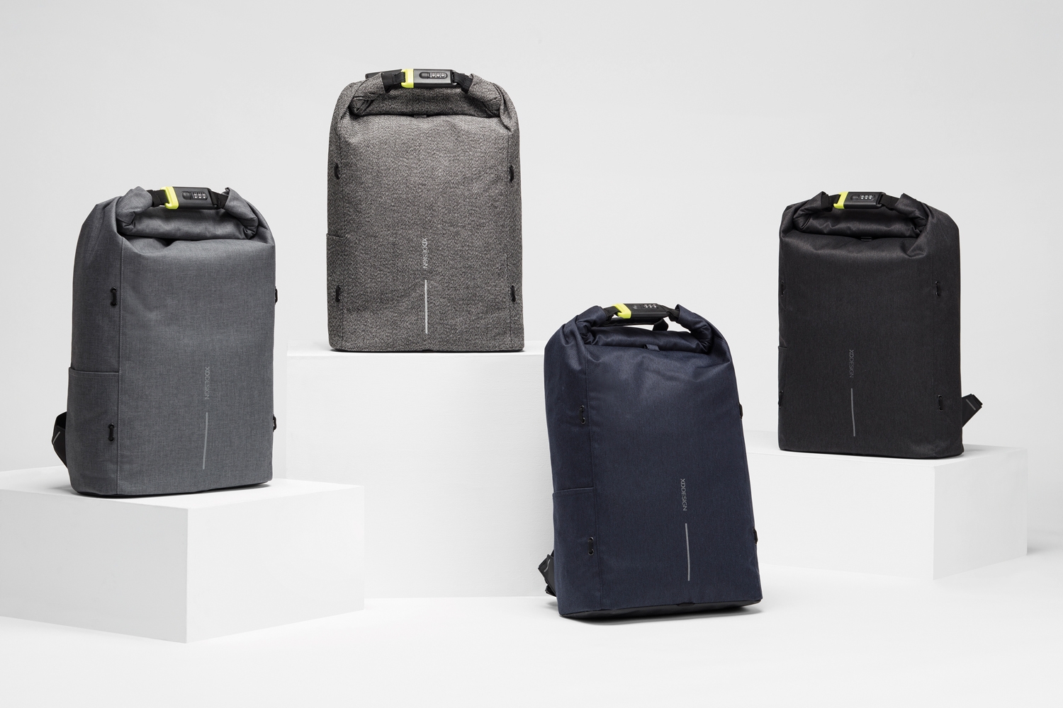 Рюкзак Urban Lite с защитой от карманников, синий, полиэстер; pvc