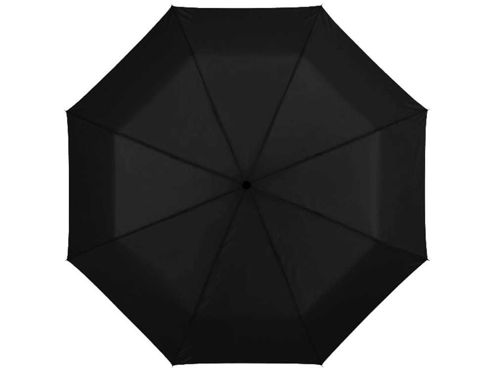 Зонт складной «Ida», черный, полиэстер