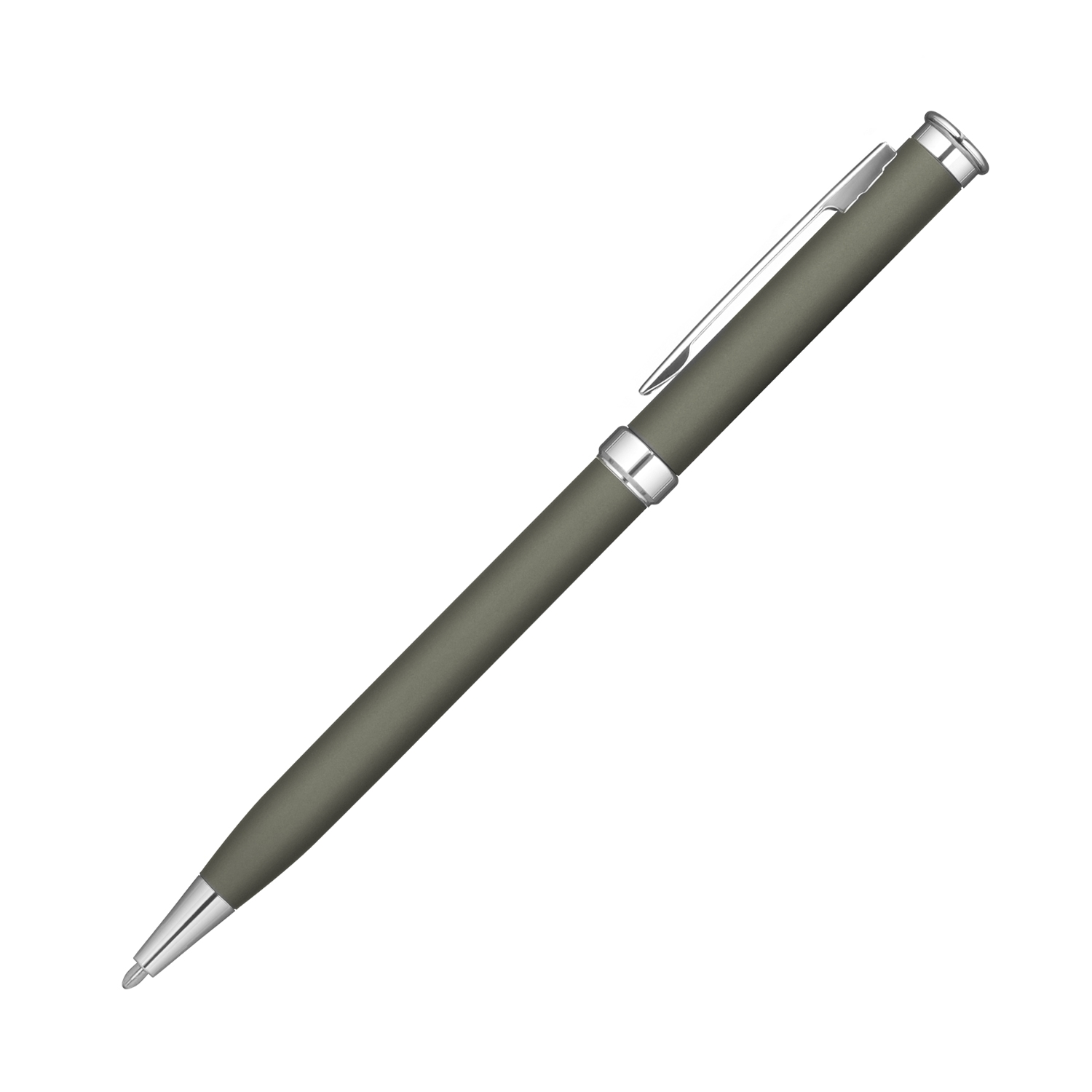 Шариковая ручка Benua, серая, серый