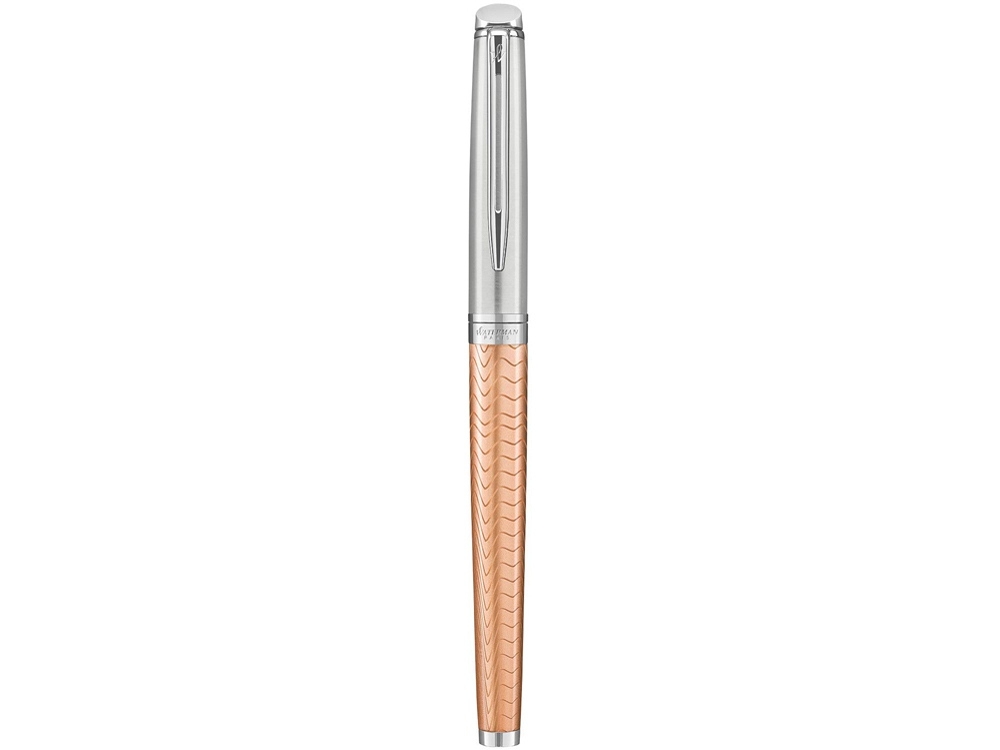Ручка перьевая Hemisphere Deluxe, розовый, серебристый, бежевый, металл