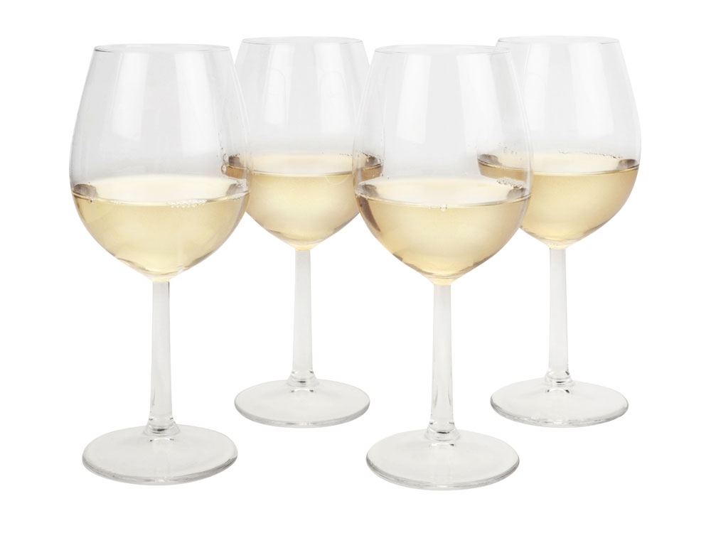 Набор бокалов для вина «Vinissimo», 430 мл, 4 шт, прозрачный, стекло