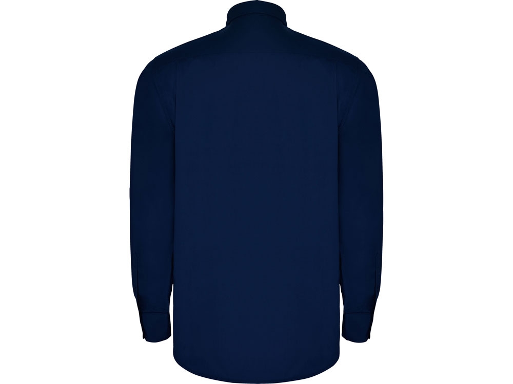 Рубашка «Aifos» мужская с длинным рукавом, синий, полиэстер, хлопок