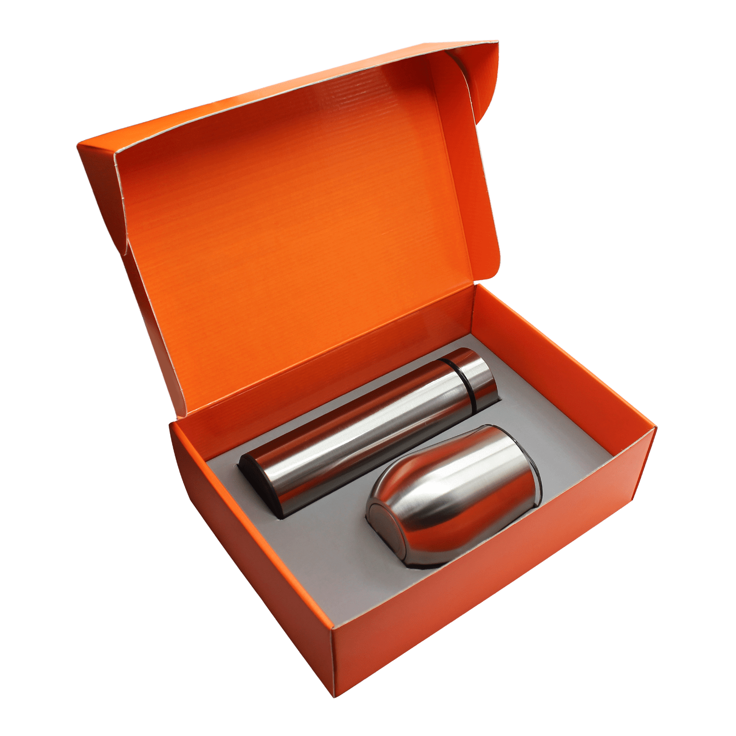 Набор Hot Box C (металлик) G (сталь), серый, металл, микрогофрокартон