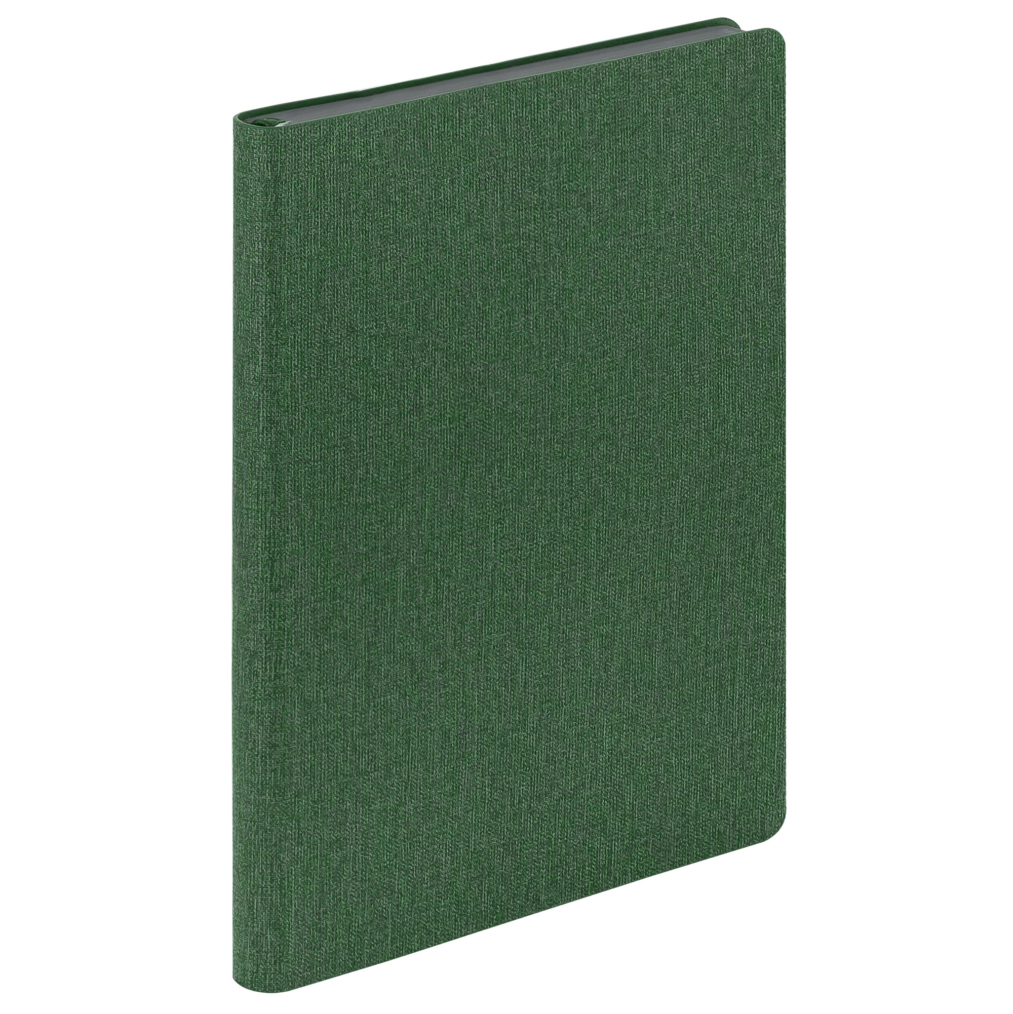 Ежедневник Tweed недатированный, зеленый (без упаковки, без стикера), зеленый