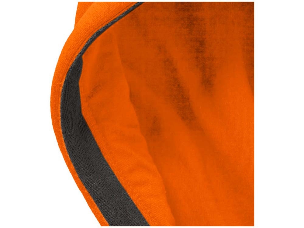 Толстовка «Arora» мужская с капюшоном, оранжевый, полиэстер, хлопок