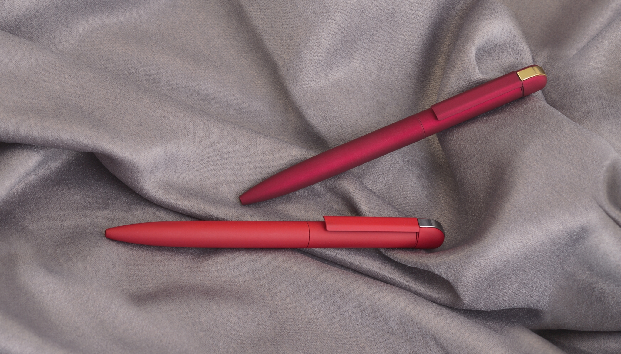 Ручка шариковая "Jupiter", покрытие soft touch, красный, металл/soft touch