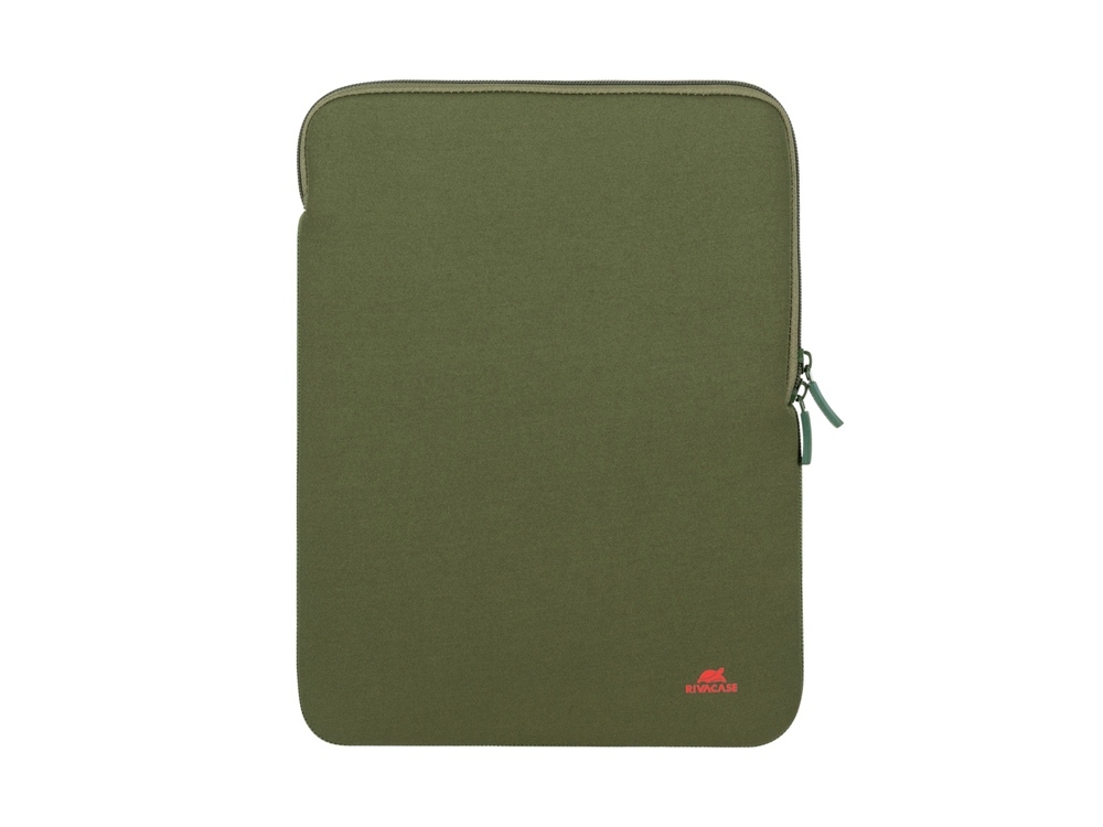 Чехол для MacBook 13, зеленый, полиэстер, неопрен