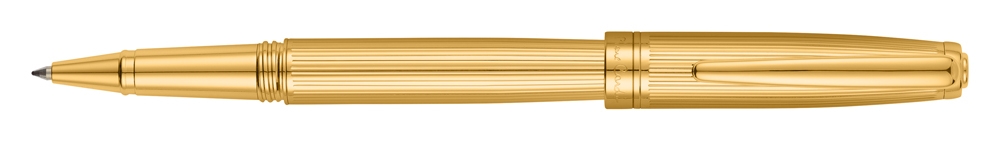 Ручка-роллер Pierre Cardin GOLDEN. Цвет - золотистый. Упаковка B-1, желтый, латунь