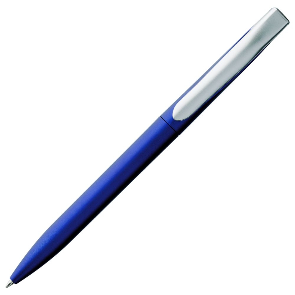 Ручка шариковая Pin Silver, синий металлик, синий, пластик