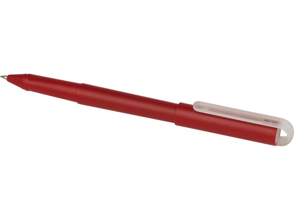 Ручка гелевая «Mauna» из переработанного PET-пластика, красный, пластик