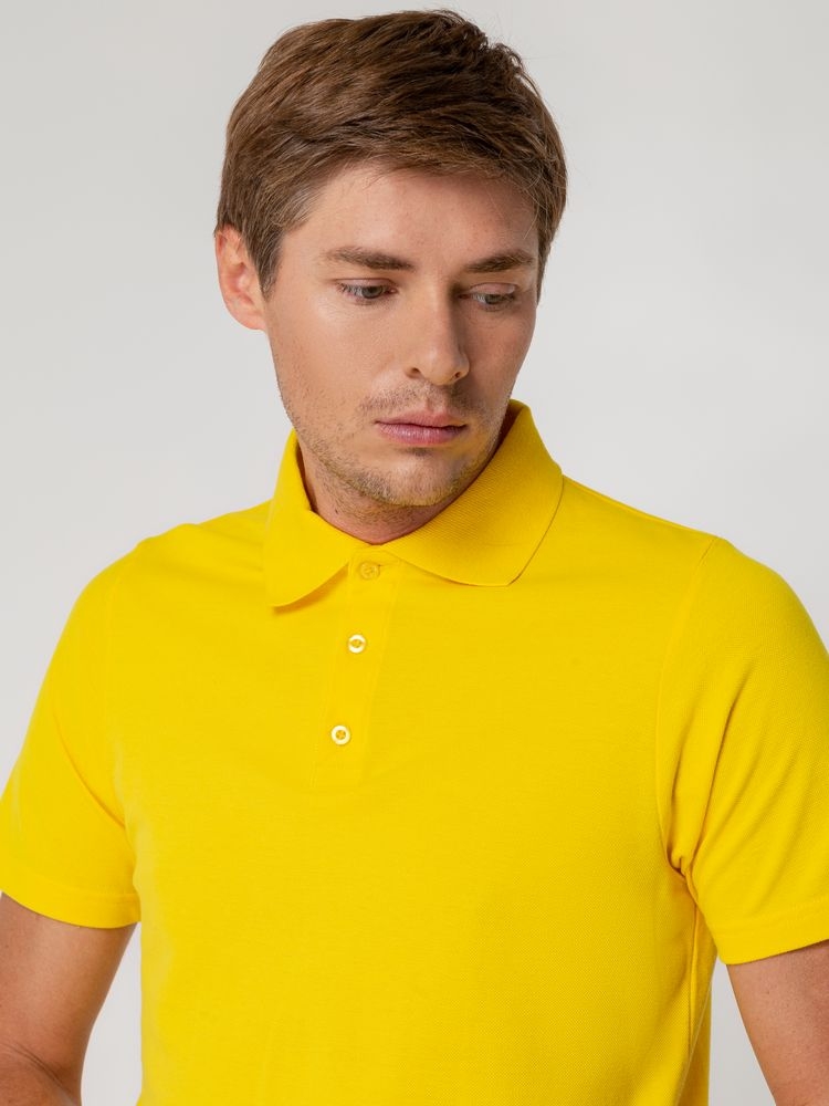 Рубашка поло мужская Virma Light, желтая, желтый, хлопок