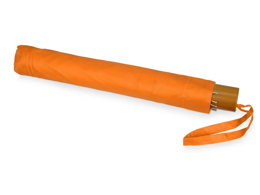 Зонт складной «Oho», оранжевый, полиэстер