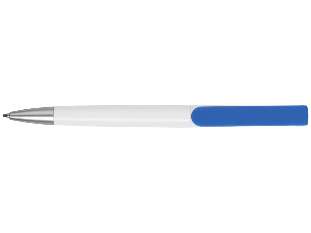Ручка-подставка «Кипер», белый, голубой, пластик