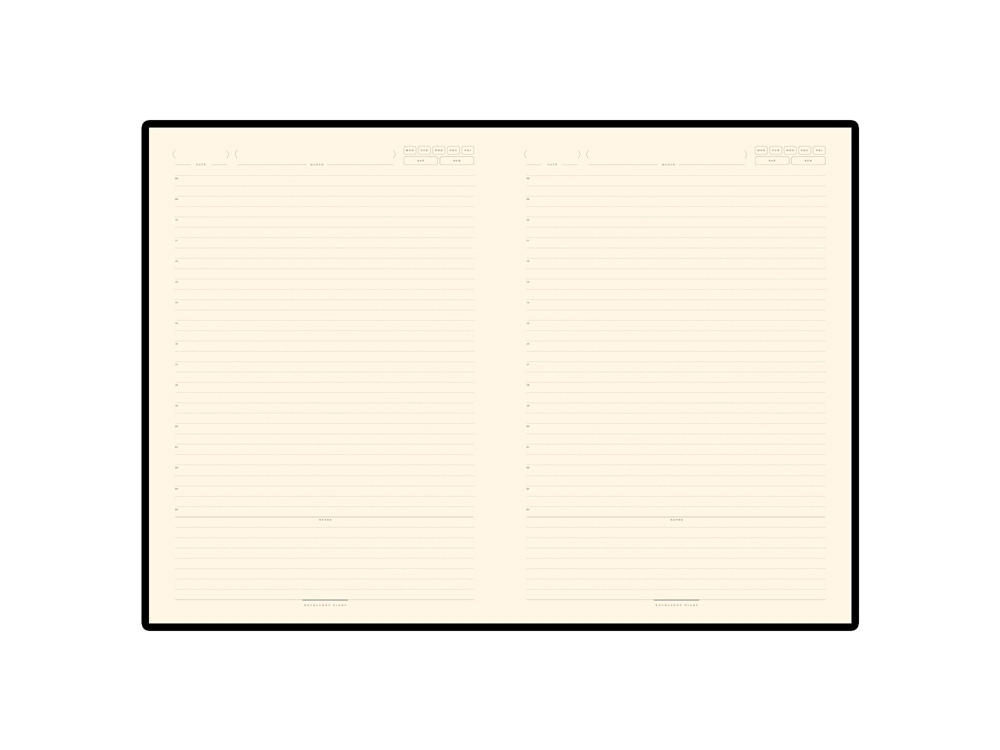 Ежедневник недатированный B5 «Leggenda», коричневый, кожзам