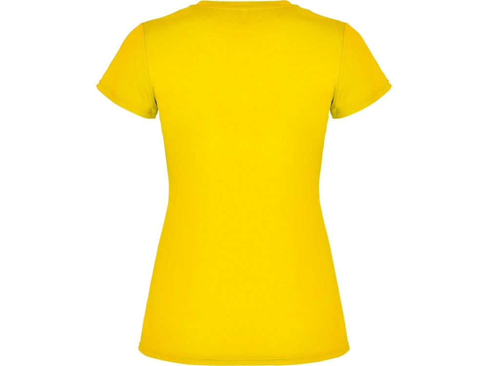 Спортивная футболка «Montecarlo», женская, желтый, полиэстер