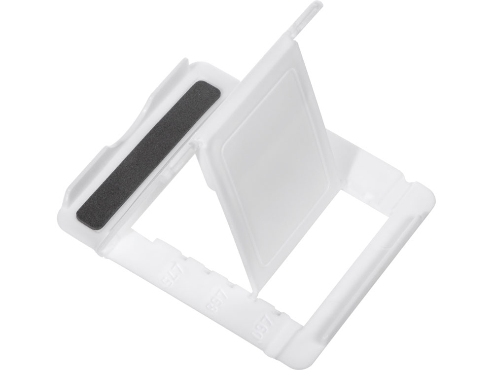 Подставка под смартфон с регулировкой угла наклона «Lever», белый, пластик