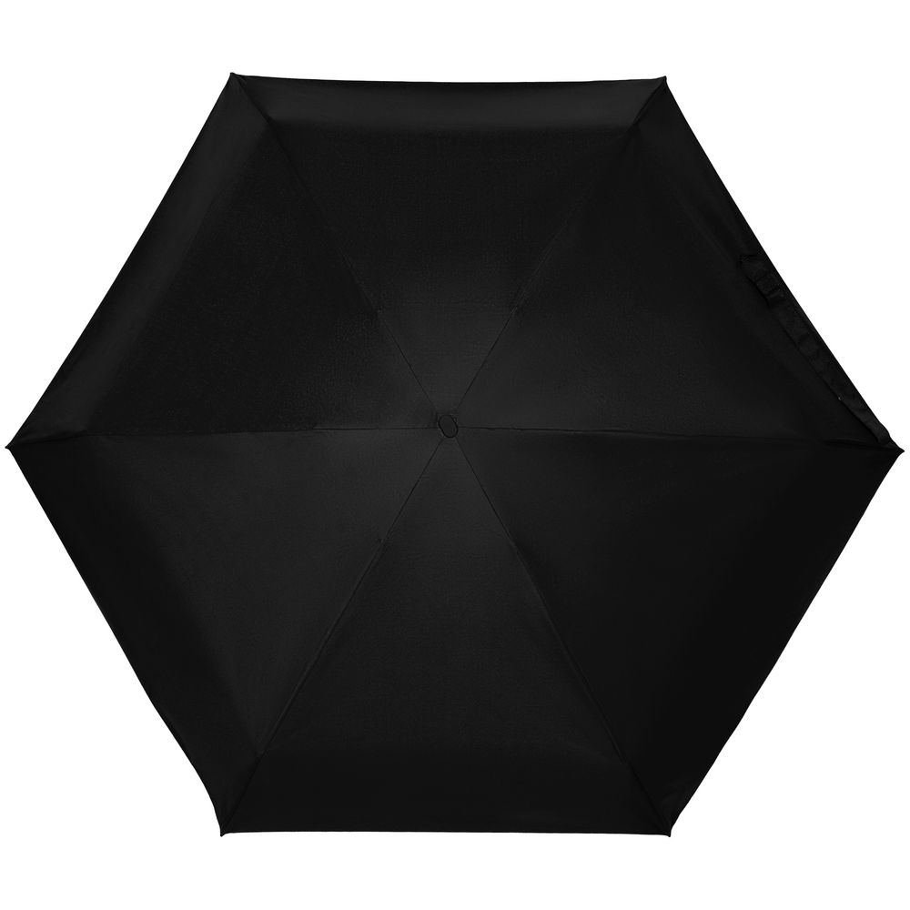 Зонт складной Color Action, в кейсе, черный, черный