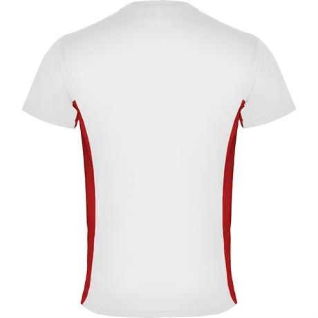 Спортивная футболка TOKYO мужская, БЕЛЫЙ/КРАСНЫЙ 2XL, белый/красный