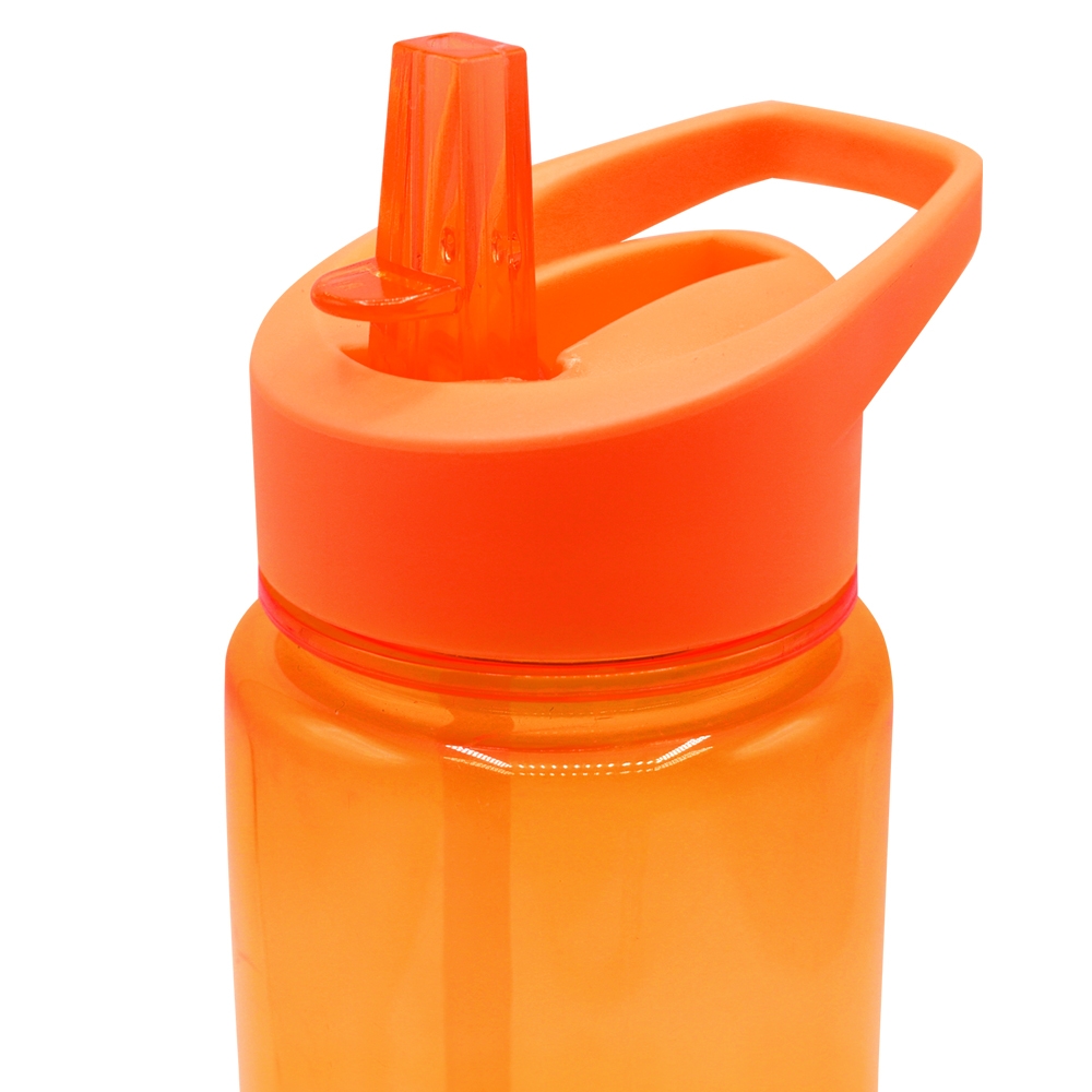 Пластиковая бутылка Jogger, оранжевая, оранжевый