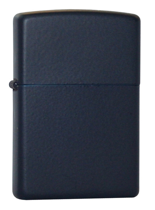 Зажигалка ZIPPO Classic с покрытием Navy Matte, латунь/сталь, синяя, матовая, 38x13x57 мм, синий