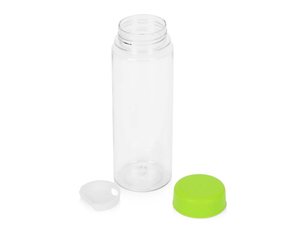 Бутылка для воды «Candy», зеленый, прозрачный, пэт (полиэтилентерефталат)