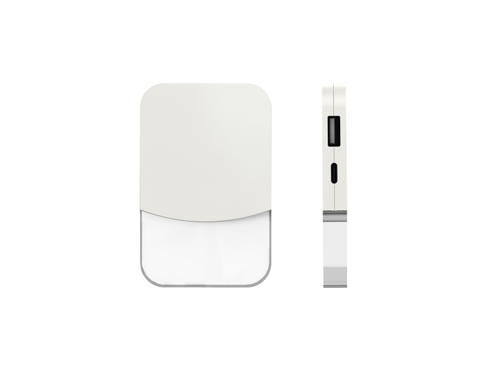 USB хаб «Mini iLO Hub», белый, пластик