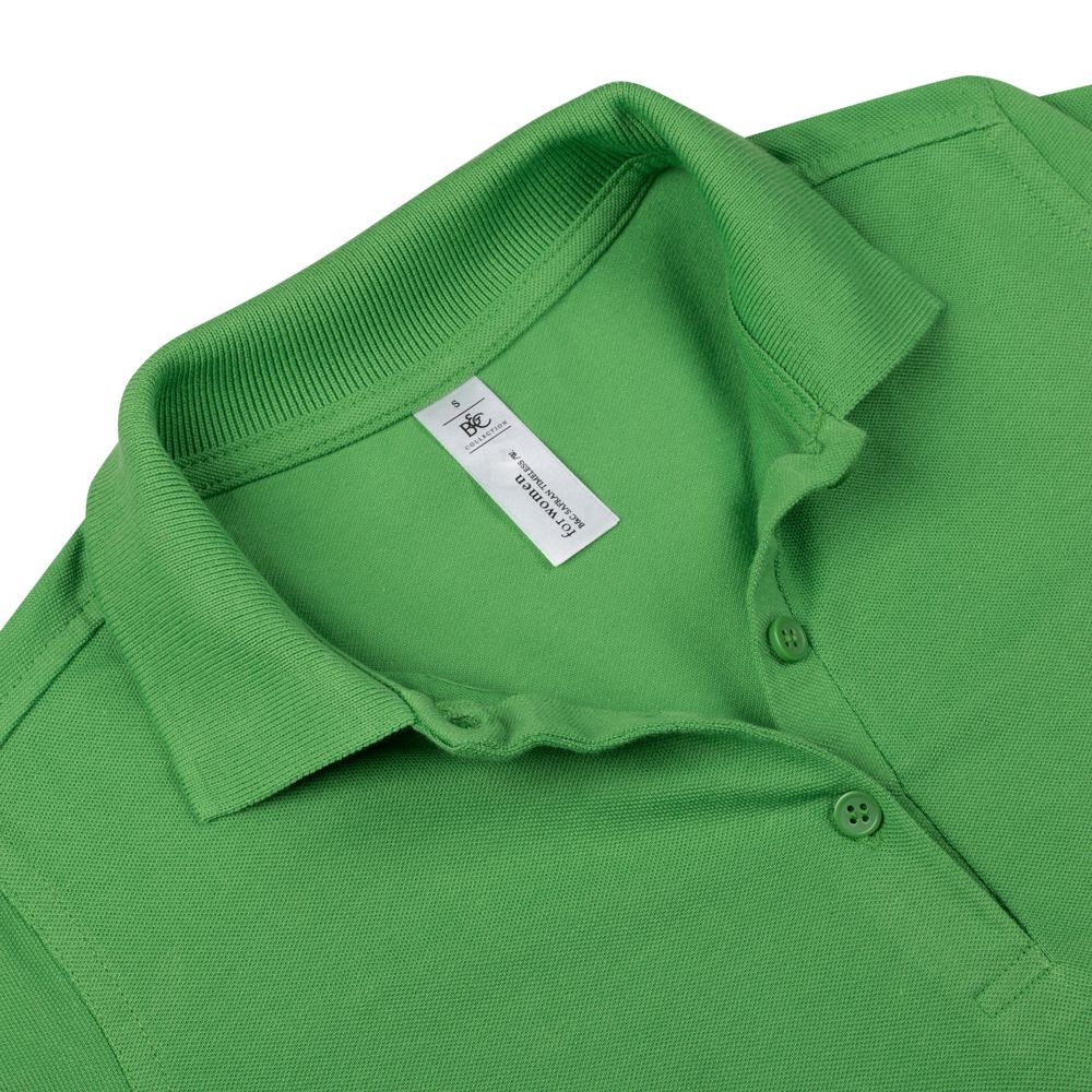 Рубашка поло женская Safran Timeless зеленое яблоко, зеленый, хлопок