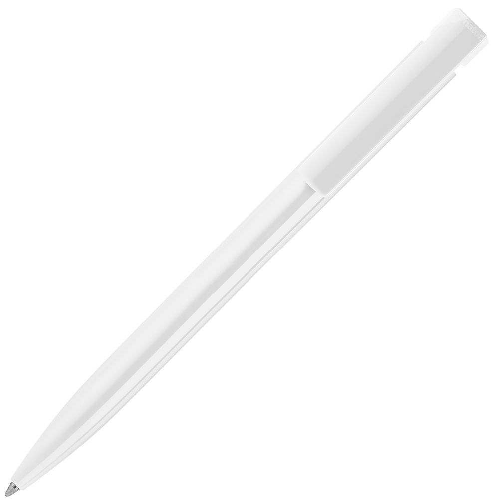 Ручка шариковая Liberty Polished, белая, белый, пластик