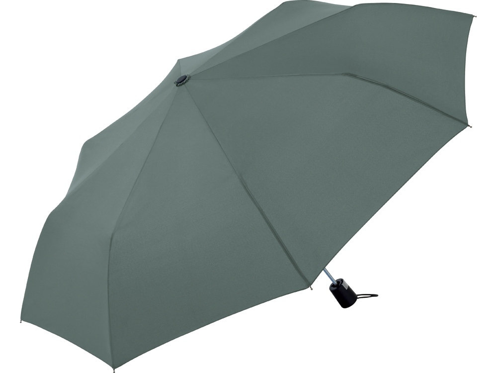 Зонт складной «Format» полуавтомат, серый, полиэстер