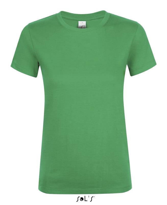 Фуфайка (футболка) REGENT женская,Ярко-зелёный XXL, ярко-зелёный
